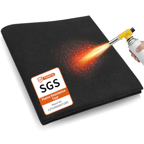 kaidun 20x20 Inch Welding Blanket Fireproof Carbon Felt for Soldering
