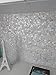 Art3d Mother of Pearl Shell Mini Square Seamless Mosaic Tile for Kitchen Backsplash,12