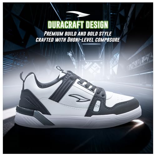 Image of ASIAN Men CHICAGO-01 Stylish Casual Mid Top Sneakers and Trendy Shoes with Laces for Men & Boys | Perfect for Wearing to Outings, and Comfortable All-Day Use, Stylish and Durable
