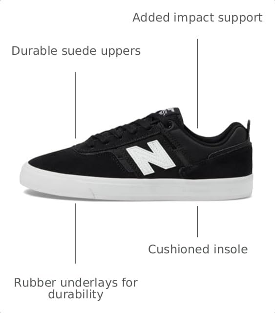 Image of New Balance Unisex Adult Numeric 306 V1 Skateboarding Shoes