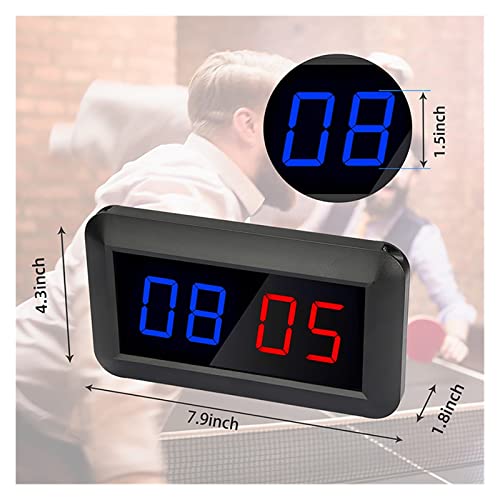 Electronic Scoreboard Led Digital Screen Remote Control Basketball Competition Timer Portable Table Tennis Baseball Game Scorer For Multisports Indoor #TOP1