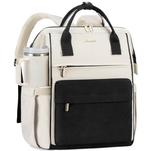 Image of LOVEVOOK Laptop Backpack for Women, 17 Inch Work Teacher Nurse Bag
