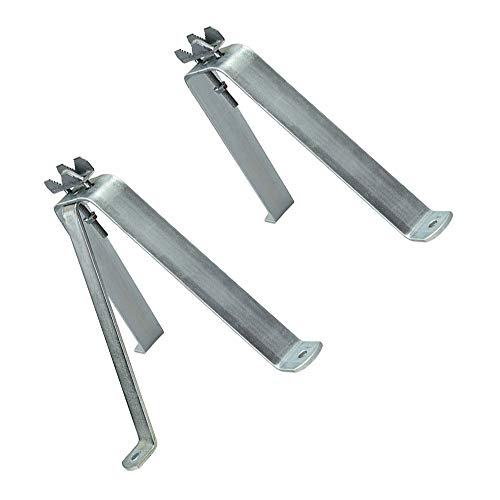 Wandbefestigung/Masthalterung aus hochwertigem Stahl 25 cm - Mast- oder Stangenbefestigung bis 60 mm aus verzinktem Stahl für Antennen (Satellit, DVB-T2 Radio, LTE) Sonnenschirm, Sonnensegel