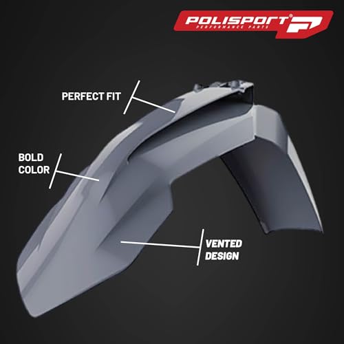 Polisport 90825 Mx Plastic Replica Kit Per Chi Cerca La Qualità Oem Per Moto Ktm In Colore Grigio Nardo - 7