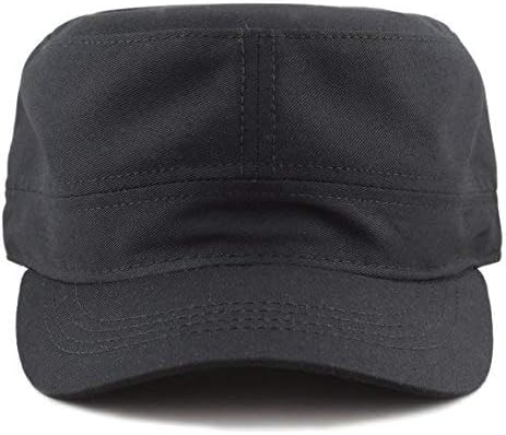 The Hat Depot Gorras militares de sarga de algodón fabricado en Estados Unidos