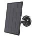 Produktbild Lemnoi Solarpanel-Netzteil für A10-Batterie-Überwachungskamera, Solar-Ladegerät mit 3-Meter-Kabel, wetterbeständig montierbar