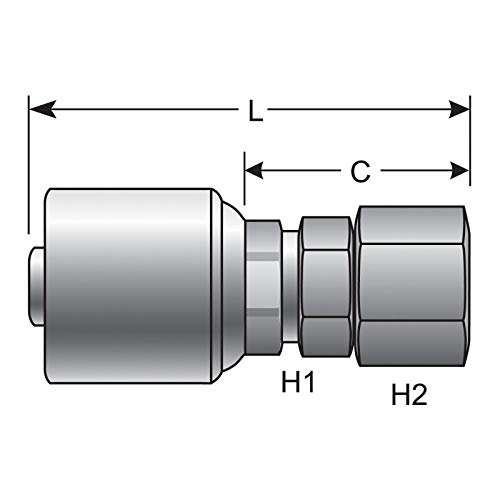 Image of Gates G25170-0506 Hydraulic Coupling