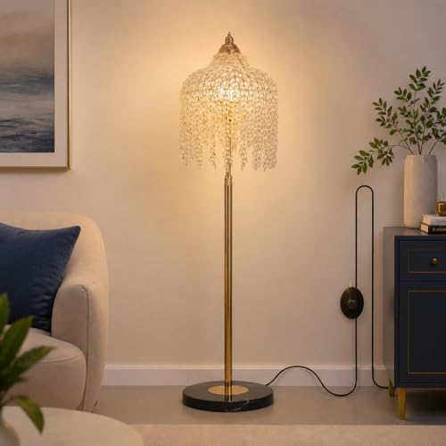 Seeheool This Versatile Floor lamp fits Living Rooms, bedrooms, Studies and Offices. Perfect as Corner Accent, Side Standing, Background Decor and Ambient Lighting for Home and Commercial use.
