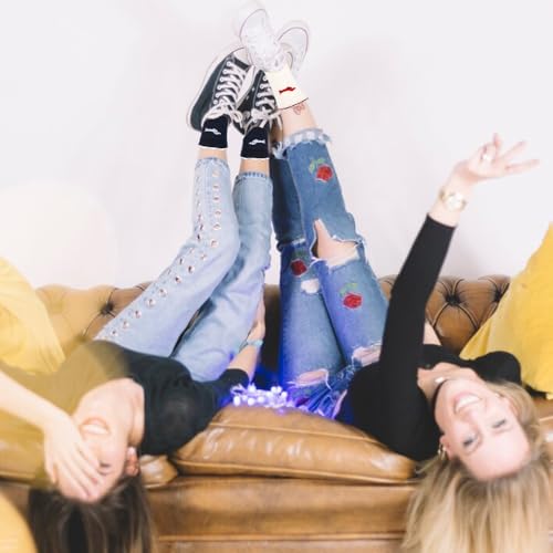 trabag 3 Paar Dackel Socken 39-42, Dackel Deko Geschenke für Damen, Geschenk für Hundebesitzer, Lustige Dachshund Socken für Frauen, Geschenk für Frauen