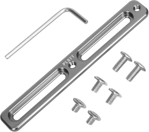 PLATT Adaptateur de Fixation pour Bouteille de Vélo, Aluminium Adaptateur de Porte-bidon Velo Support,Attachement de Porte-Bouteille Ajustable pour vélo