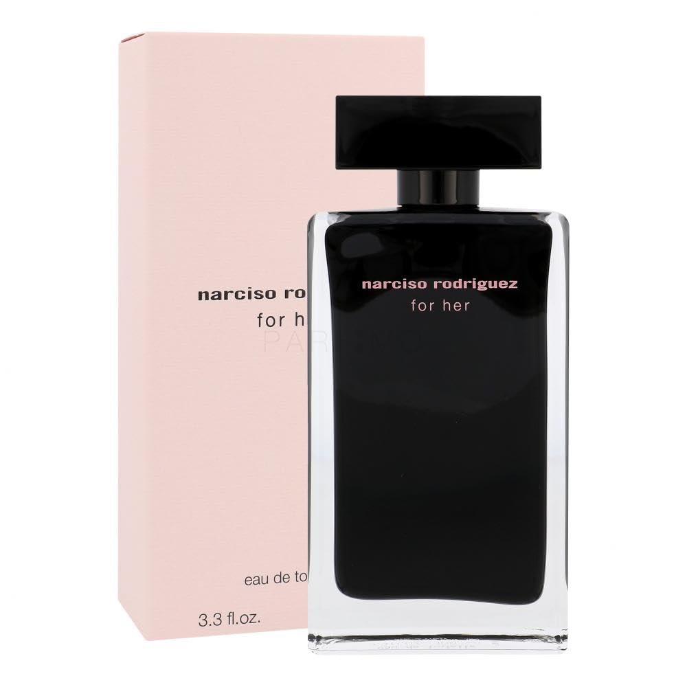 Narciso For Her Eau de Toilette 100 ml Spray – Fragranza Floreale Muschiata con Note di Muschio e Patchouli