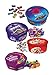 AMBARII Chocolate Variety Pack, Heroes, Roses, Celebration, Quality Street, Total Pack of 4 Mixed Assortment Tubs