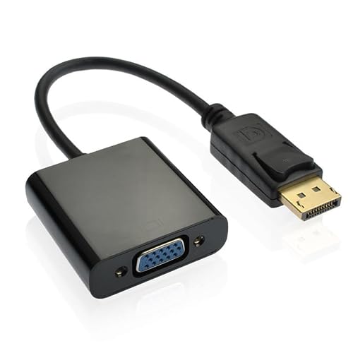 FANTIA DisplayPort to VGA Adapter DP to VGA Converter