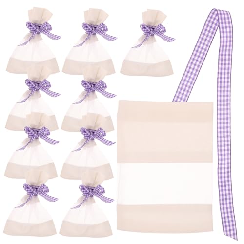 GALPADA 10pcs bolsas sachet vacías para decoración y almacenamiento miniatura 1