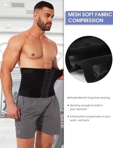 Waist Trainer For Men Tummy Control Shapewear Girdle Stomach Band Back Support Body Shaper Trimmer Belt3
