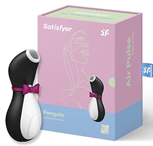Pulse and Pleasure Air Technology Wave-Stimulator Massager Sex Black penguin