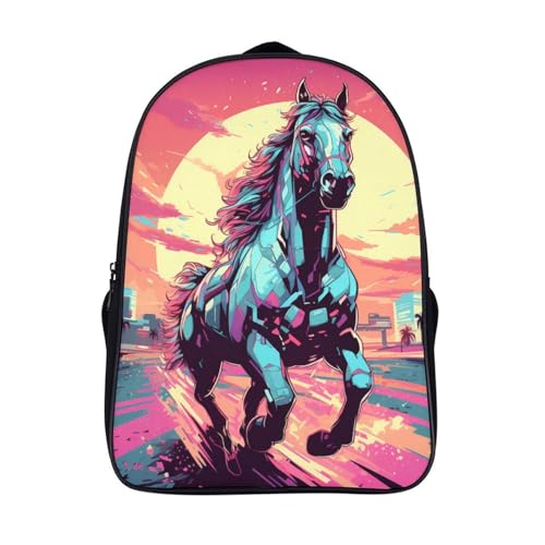 Mochilas infantiles Running Horse para preescolar y excursiones al parque con correa cómoda