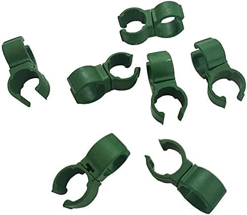 Miniatura 2 de 100 conectores de caña de enrejado para plantas, accesorios de stent de ratán trepador, conector de plantas, clip de estaca para jardín, huerto,
