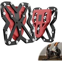 Pedal Converters Compatible with Peloton Bike & Bike+, Pedal Replacement for Regular Shoes, Non-Slip Widen Pedals for Original Bike, Convert Peloton Bike Pedal to Platform Pedal