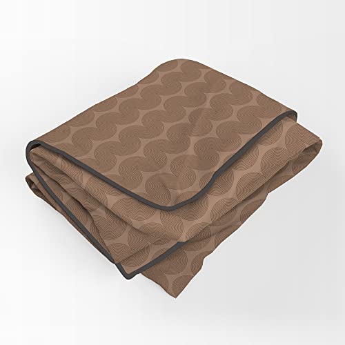 Image of Trident Reversible Single Dohar, Microfiber, Dohar Single Bed, Single Size Blanket, Super Soft Quilt, Comfort Living Dohar Collection 90 GSM, Single -Sara