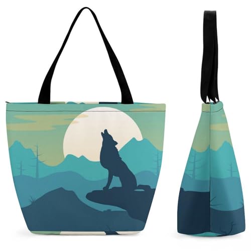 Sac de voyage pour femme Loup Et Lune idéal pour vos escapades et weekends