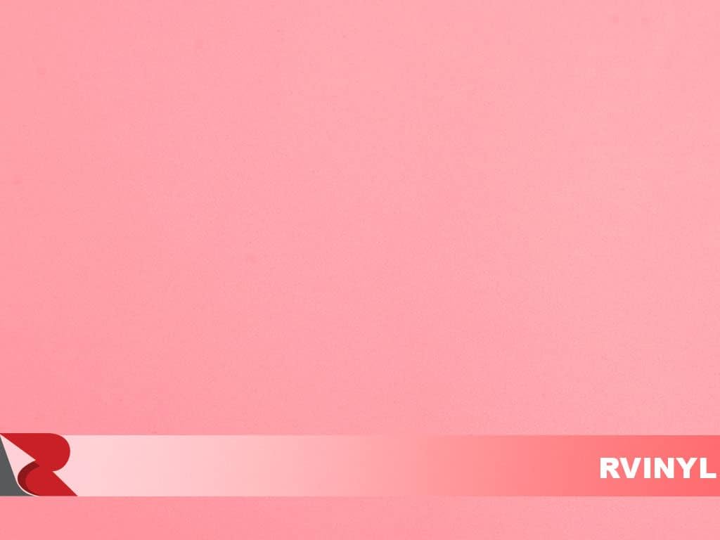 Rwraps Velvet Vinyl Car Wrap Film Sheet Roll with Air Release Technology - 53" x 15yd, Pink