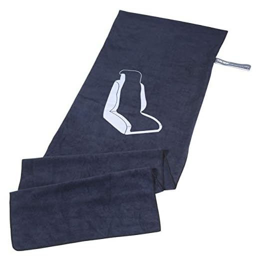 Troika Unisex – vuxna svettband bilhandduk, svart, 1 400 x 400 x 5 mm