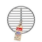 Stainless High Heat Charcoal Fire Grate Upgrade for Medium Big Green Egg Grill - 6.8