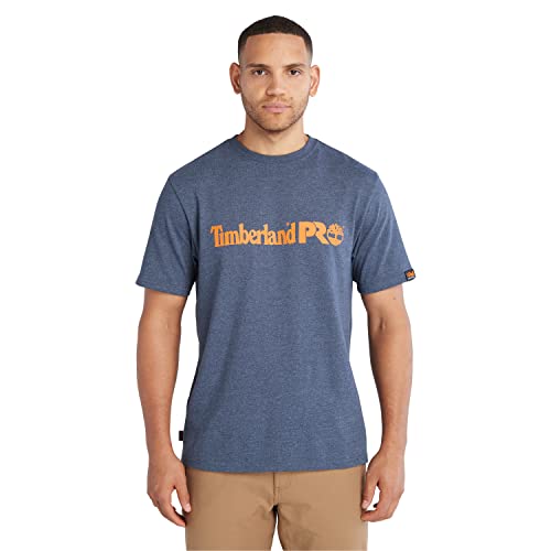 Timberland PRO Men's A6EXY Core Linear Logo Short Sleeve T-Shirt3