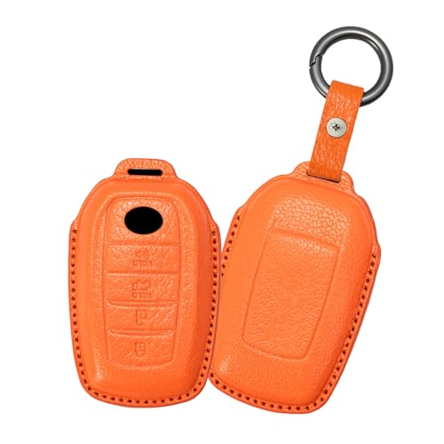 Coque de clé Toyota Hilux orange évite les rayures du boîtier d'origine