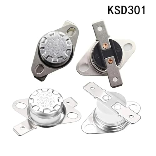 Interruptor KSD301 de control de temperatura 145°C NC para electrodomésticos 4