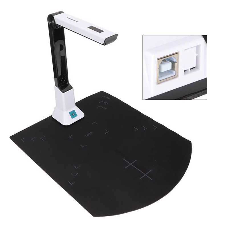 Cámara de documentos 8 millones de píxeles HD A4 enfoque automático cámara de documentos USB escáner for escanear archivos notas iman escaneo de documentos