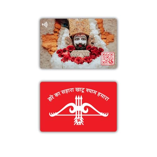 Khatu Shyam Baba Pocket Card | NFC and QR Enabled by tinydabba
