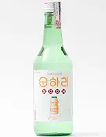 Soju Bebida Alcoólica Coreana Sabor Iogurte 360ml