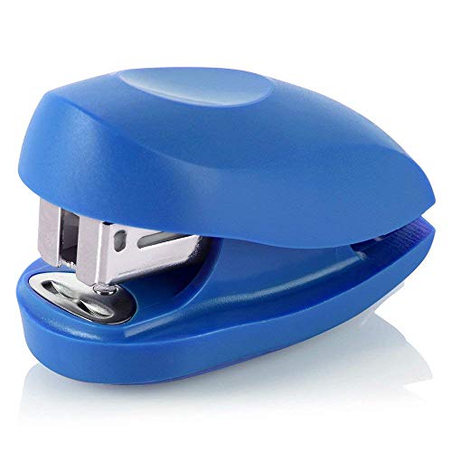 Swingline Mini Stapler, Tot, 12 Sheet Capacity, Includes Built-in Staple Remover & 1000 Standard Staples, Blue - S7079172, Pack of 8