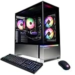 CyberPowerPC Gamer Master Gaming PC, AMD Ryzen 7 8700F 4.1GHz, GeForce RTX 4060 Ti 8GB, 16GB DDR5, 1TB PCIe Gen4 SSD, WiFi Ready & Windows 11 Home (GMA2900A)