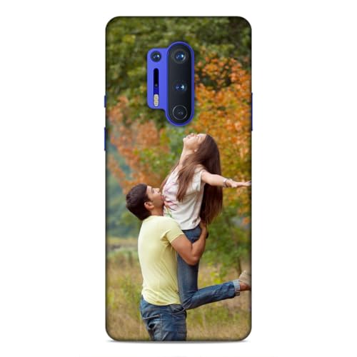 Image of Polycarbonate Customised Mobile Back Case for Oneplus 8 Pro (Own Photo with Frame, Name, Text, Font, Color), 3D Printed Hard Mobile Back Cover for Oneplus 8 Pro, Multicolor