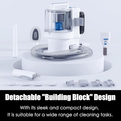 PROMOMO Pet Grooming Kit with 3.4L Oversized Vacuum Suction - 99% Pet Hair Removal - Professional Dog Clippers & Shedding Tools for Cats, Teddy, Poodle, Golden Retrievers - Image 10