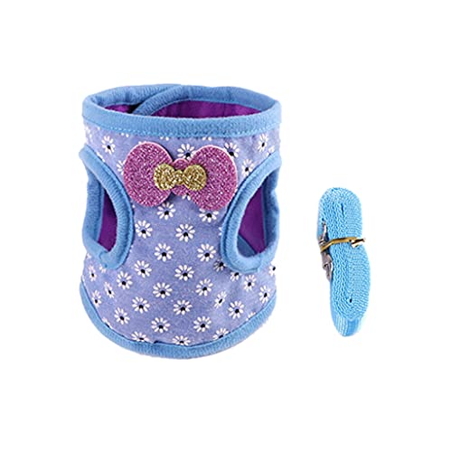 yhengg Konijn Hamster Vest Harnas Met Lijn Bunny Borst Strap Fret Werken Touw - Image 7