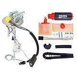 Squarebody LS/LT Swap Fuel Pump Hanger & Sending Unit for 1973-1991 Chevy/GMC C10/K10/R10/C30/V30-340LPH Barb Fitting, Preinstalled Pump, E85 Compatible, (OEM Fit)