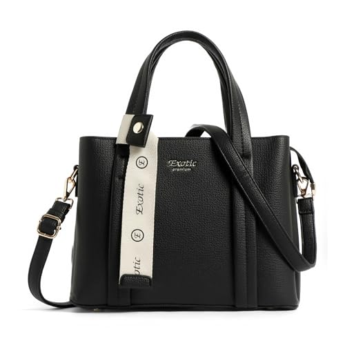 Image of EXOTIC Premium Ivory Chic Edition Urban Luxe Hand & Sling Bag for Women | Stylish PU Leather Tote with Spacious Compartments & Detachable Strap