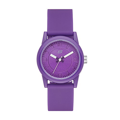 Relojes Despertadores, Wireless Skechers Sr6034, Casual Mujer, Púrpura, Mediano