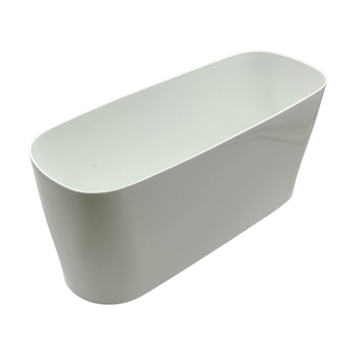 Hug A Plant | Florida White Rectangle 40cm Plastic Window Planter for Garden| Decor| Outdoor|Indoor Garden(40CM | 15.74 INCH, Pack of 1, White) (B0BLJWC4N2) Amazon Price History, Amazon Price Tracker