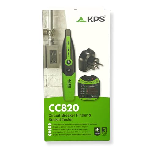 Comprobador de Enchufes KPS CC820 para Detectar Fallos de Tierra y Verificar Circuitos en el Hogar 7