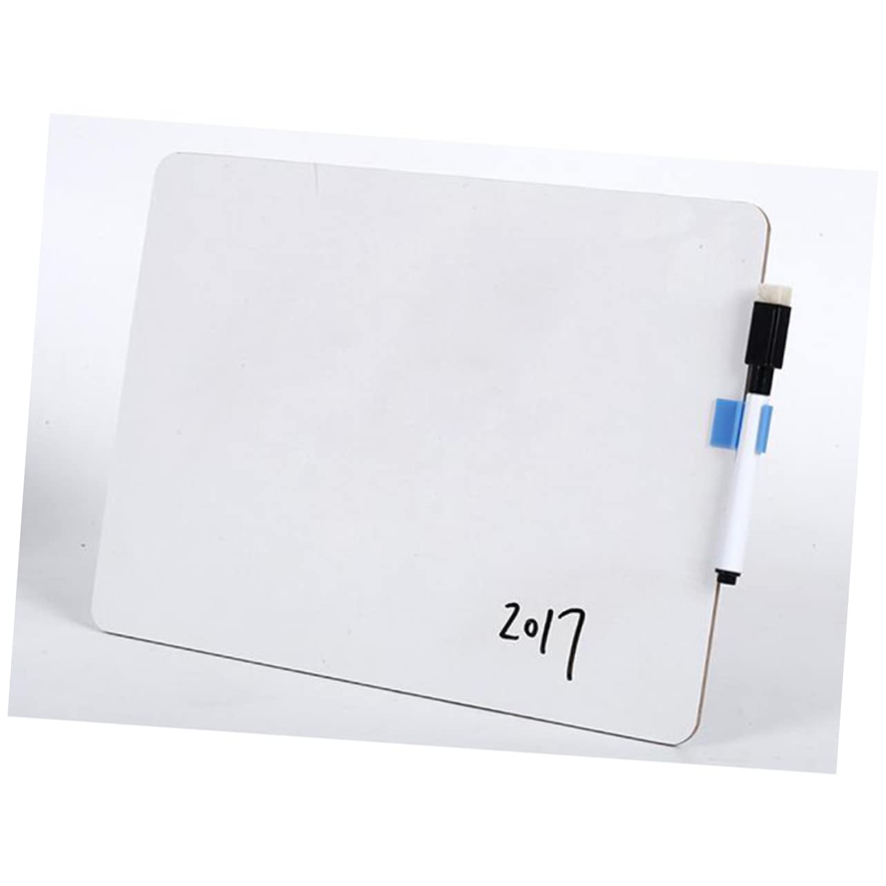 STOBOK Kleine Weiße Tafel 5 Stück 21x30 Cm Doppelseitig Abwischbar als Desktop Whiteboard für Büro Schule Zuhause mit Tafelschwamm Kinder