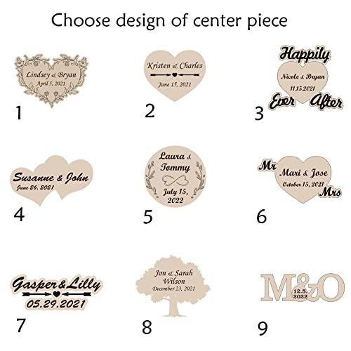 Rizone Rustic Wedding Guest Book thumb #4