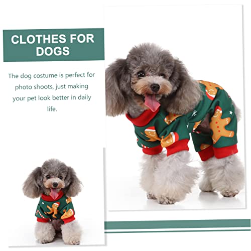 Disfraz navideño para perro POPETPOP, talla pequeña miniatura 3
