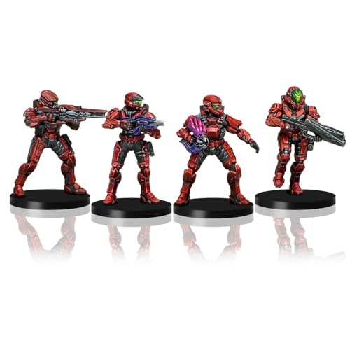 Espandi la tua esperienza Halo: Flashpoint con quattro spartani aggiuntivi equipaggiati con armatura Mark VII.