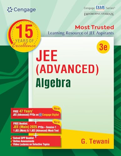 Image of G Tewani - JEE Advanced Mathematics - | Algebra | Coordinate Geometry | Vector 3D | Calculus | Trigonometry | - Set of 5 Books with | 47 Years PYQ | ... Tewani [Paperback] [May 06, 2025] G. Tewani