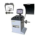Senhontal - High Performance Car Computer Wheel Balancers Wheel Balancing 36 mm Shaft 24 Inch Max. Rim Diameter Self-Calibrating 680S - One Year Warranty